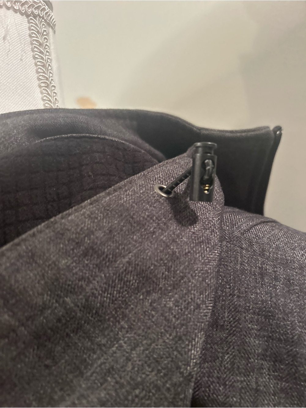BKE est 1967 softshell hooded jacket women medium charcoal gray fleece full zip - Picture 9 of 11